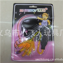 【专业生产】橡胶黏性手玩具吸卡黑柄手批发四色供选