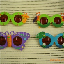 【儿童节疯抢】色彩鲜艳EVA儿童眼镜/卡通动物眼镜厂家批发