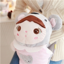 可拆洗卡通双插手热水袋电热水袋暖手宝暖宝宝热水袋厂家直销批发