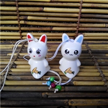 晴天娃娃景德镇陶瓷风铃景德镇陶瓷风铃陶瓷风铃供应风铃小兔