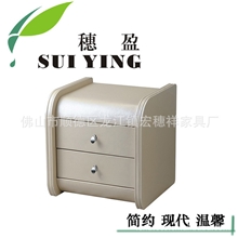 供应厂家热卖软体床家具，皮质床头柜质量保证一件起订01柜
