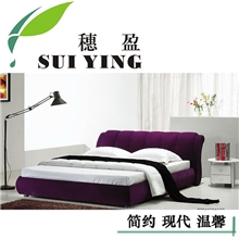 佛山厂家直销床类现代家具简约布床布艺床特价床可拆洗B804