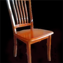 2013年新款特价85元92厘米高红棕色实木餐椅橡木餐椅凳子