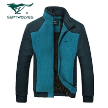 批发代理2013秋冬男装棉衣短款l立领棉服宽松罗纹外套男1980