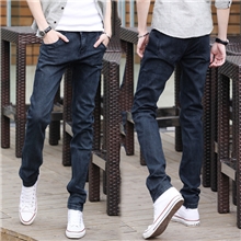 2013新款潮男工厂直销秋冬男装小脚裤修身直筒韩版长裤男士牛仔裤