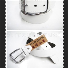 皮带pd棕白两色可选高质量皮带