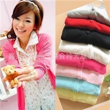 2013春装女装韩版开衫新款糖果色百搭针织开衫针织衫小开衫