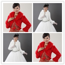 新娘披肩婚纱礼服披肩婚纱披肩长袖毛披肩婚纱礼服披肩