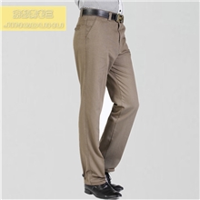 秋冬季男式休闲裤中年男士直筒裤长裤全棉休闲男裤品牌男裤子
