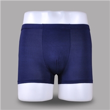 男士平角内裤批发舒适纯色竹纤维内裤男士分码多码男平角裤037