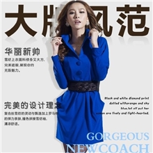 2013秋装韩版新款女装潮气质长袖可爱修身时尚连衣裙