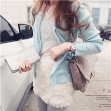 现货秋装韩国代购正品patys蓝色字母白色T恤高品质#2060