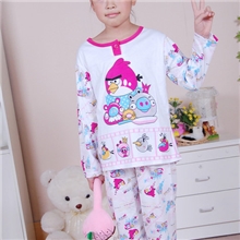 佰兰香春秋季儿童睡衣男童套双面长裤长袖史努比多款厂家直销批发