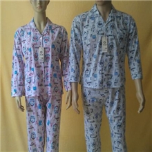 佰兰香儿童睡衣大童装男童8011-2女童8012-2叮当猫反领长裤长袖