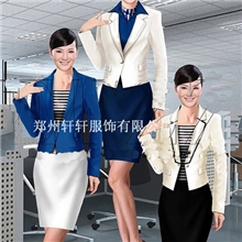 河南秋冬OLY职业套装套裙时尚女职业套装行政办公制服西服定制