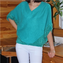 2013冬季新款宽松休闲时装蝙蝠衫毛衣大码超软质感女装