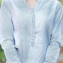 女装衬衫长袖女士衬衫长袖小立领女士衬衫衫衣外贸原单衬衫