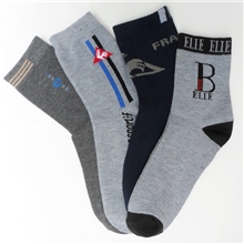 男袜批发男士商务休闲袜子外贸内销中筒袜短袜批发加工