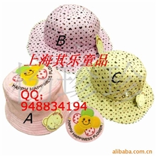 日单女童遮阳帽/渔夫帽/盆帽原单帽子日单帽子特价