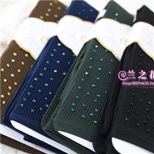 实拍日单coco天鹅绒打底袜/修身显瘦闪钻踩脚裤特批