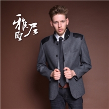 【伙拼】淘宝爆款雅圣尼高端羊毛羊绒大衣男装风衣大衣13028