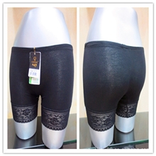 3311（原3042）琦滋秀竹纤维安全裤百搭蕾丝批发内裤三分裤打底裤