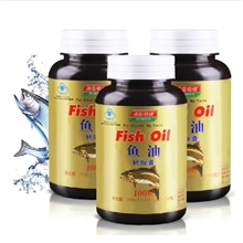 汤臣倍健鱼油软胶囊1g*100粒辅助降血脂护心脑买一送一