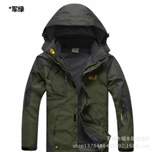 代发供货冲锋衣男女两件套抓绒内胆户外三合一加厚登山服情侣款