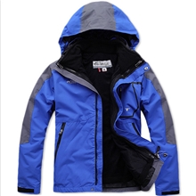 批发团购户外三合一冲锋衣男子户外两件套冲锋衣YBAM005