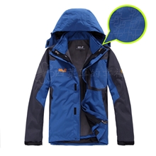 批发代发定做OEM工服特价外贸清仓防水冲锋衣抓绒两件套男款原单