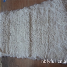厂家直销羊羔毛褥子羊羔毛原皮张皮草褥片皮毛原材料