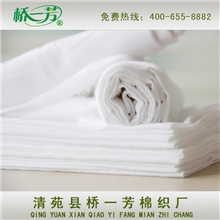 【企业集采】桥一芳厂家批发供应涤棉被套宽幅漂白纱布