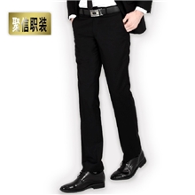 西裤男士西裤男商务正装免烫修身西装直筒韩版小脚西裤工厂批发