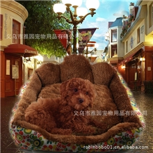 毛绒暖和宠物睡垫、孔雀绒睡垫、孔雀绒狗窝、狗床、宠物用品