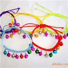 加工宠物用品【多花色时尚彩色宠物串铃】饰品