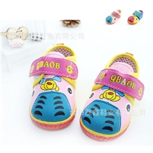 厂家直销新春款卡通童单鞋批发牛筋底宝宝鞋男女童鞋108