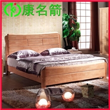 8930kmj橡胶木床实木套房佛山床woodenbed南康实木床