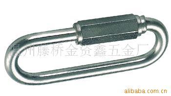 A不锈钢登山扣，弹簧钩