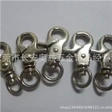 大量供应多款优质狗扣锌合金勾扣钥匙扣可定做