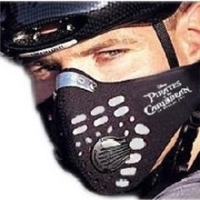 招代销分销海盗口罩自行车口罩骑行面罩带原装活性炭内胆