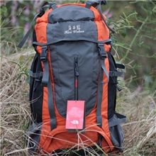 爆款户外登山包旅行包双肩背包带支架防雨罩厂家批发