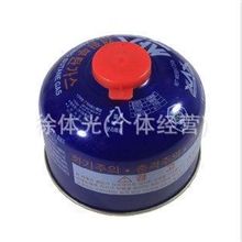 100%正品韩国脉鲜户外野营烧烤必备高纯度丁烷扁气罐蓝扁气罐