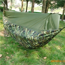 厂家供应迷彩吊床蚊帐吊床