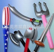 供应PVC充气剑、充气小孩玩具、剑、PVC充气玩具