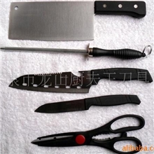厨房刀礼品套刀菜刀．厨具．六件套厂家直销