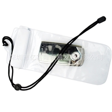 供应防水袋100%防水游泳漂流沙滩优质PVC无毒环保手机防水袋