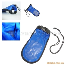 蓝色小型潜水漂流腰包，防水腰包
