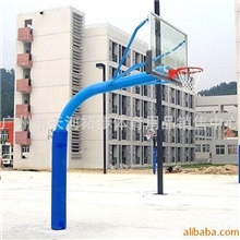 供应个性埋地篮球架A-006固定篮球架中小学儿童休闲篮球架