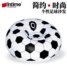 【厂家直批】盈泰足球单人休闲充气沙发正品批发110*80cm