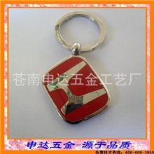 【阿里巴巴优质厂】锌合金烤漆车标钥匙扣精品钥匙挂件